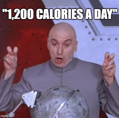 1200 calories